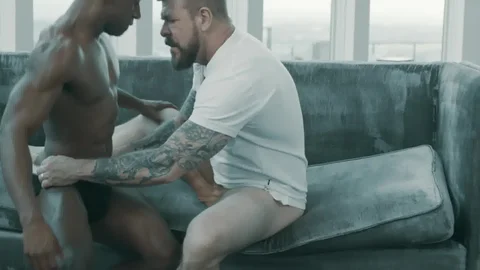 NoirMale.com: Ebony Liam Cyber anal interracial